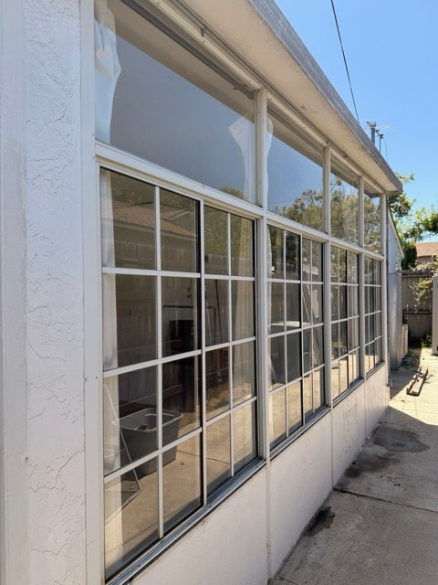 Professional window cleaning results