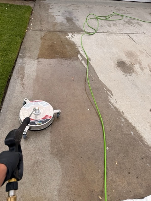 High-Powered Pressure Washing
